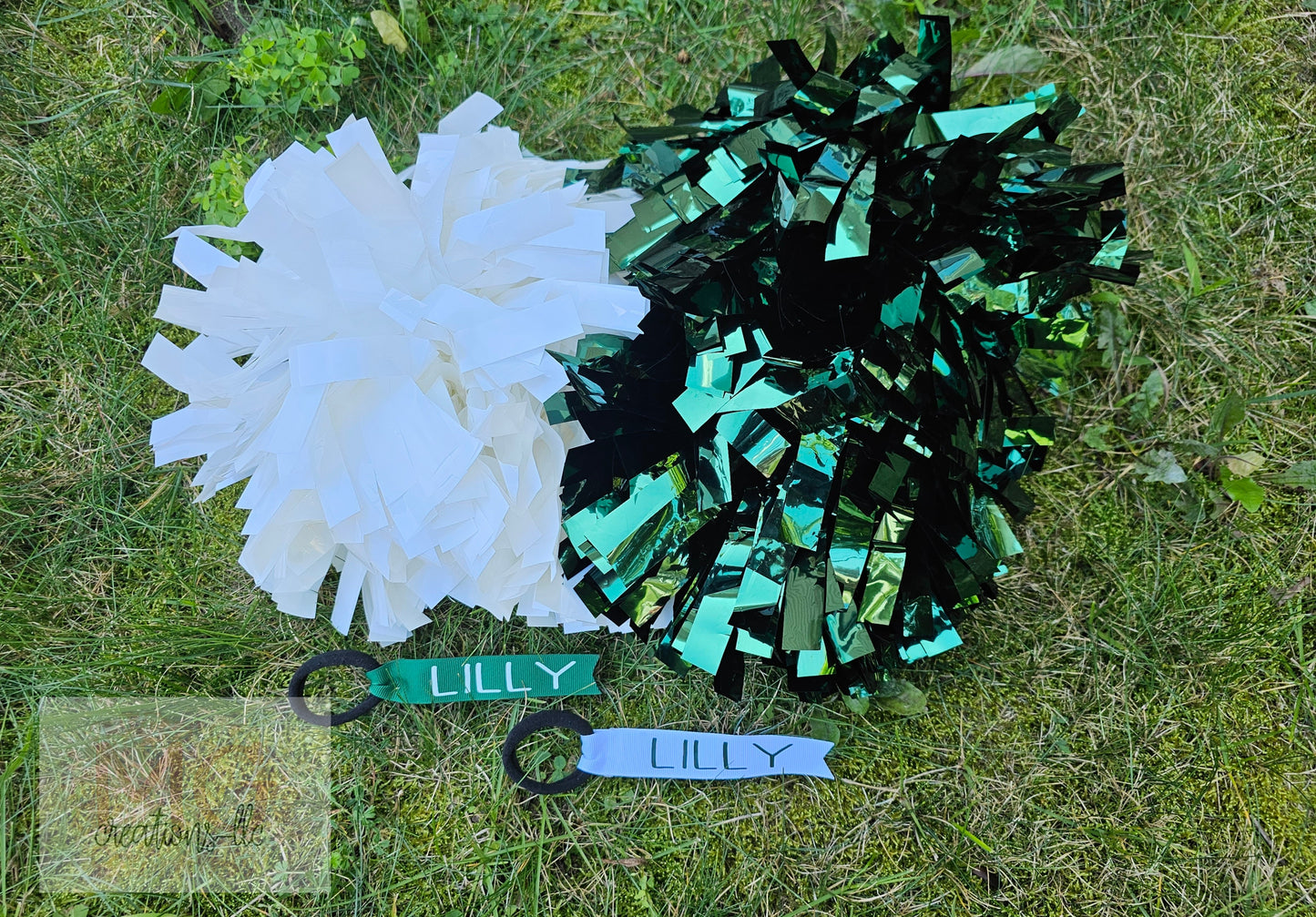 Pom Pom name tags